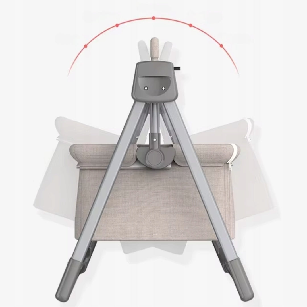 Crib rocker cradle electric mosquito net pilot set KHAKI / BEIGE Brand no brand