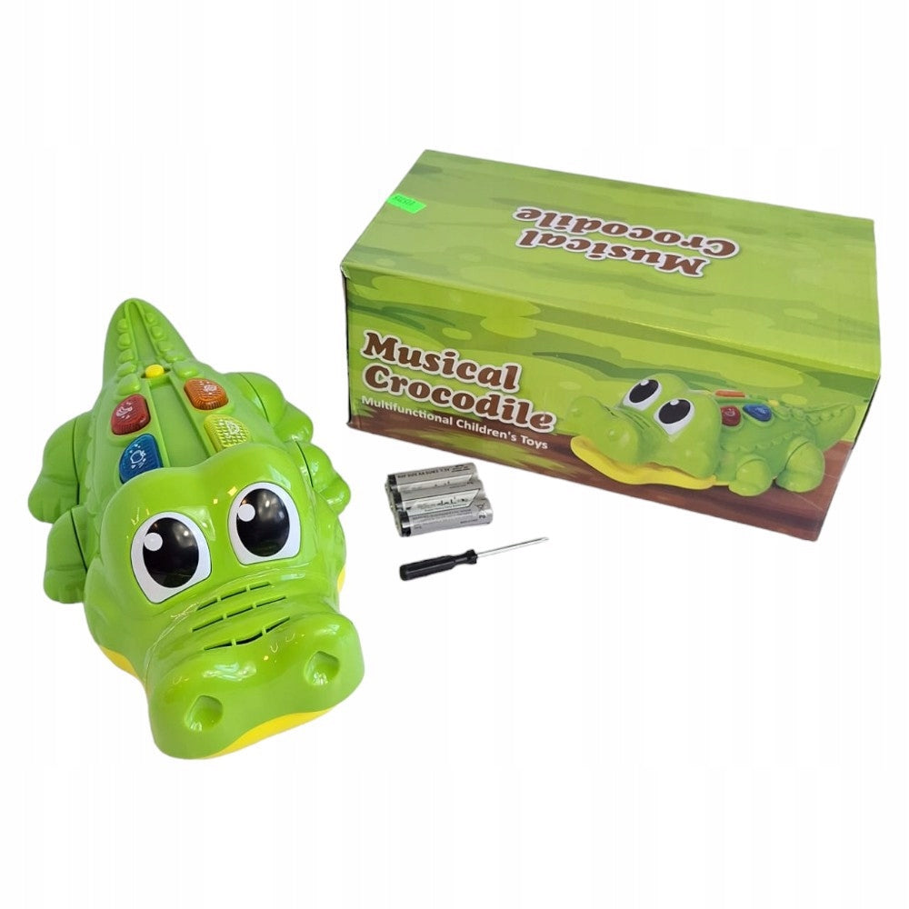 Crocodile Toy Interactive Musical Toy Brand no brand