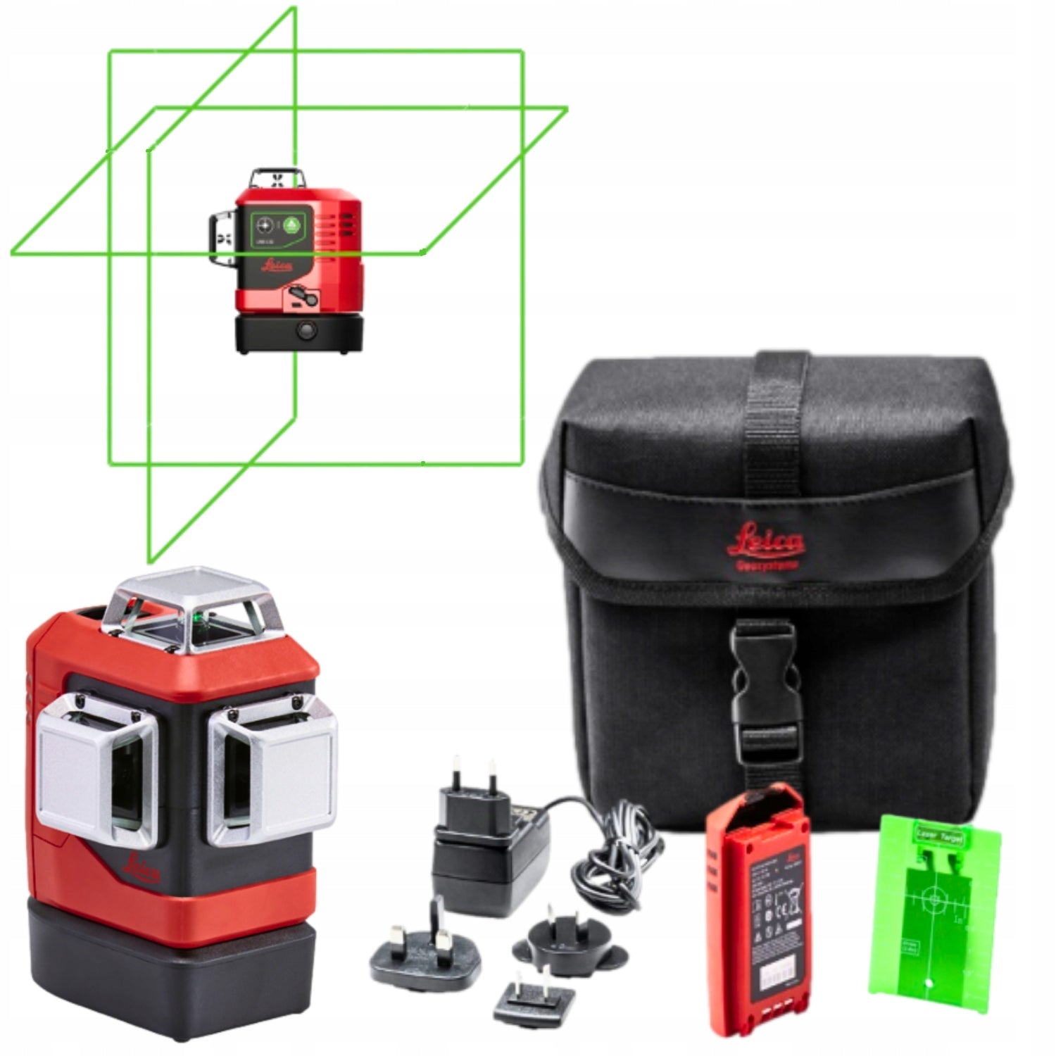 Cross laser 360 LEICA laser level LINO L6G cross laser green