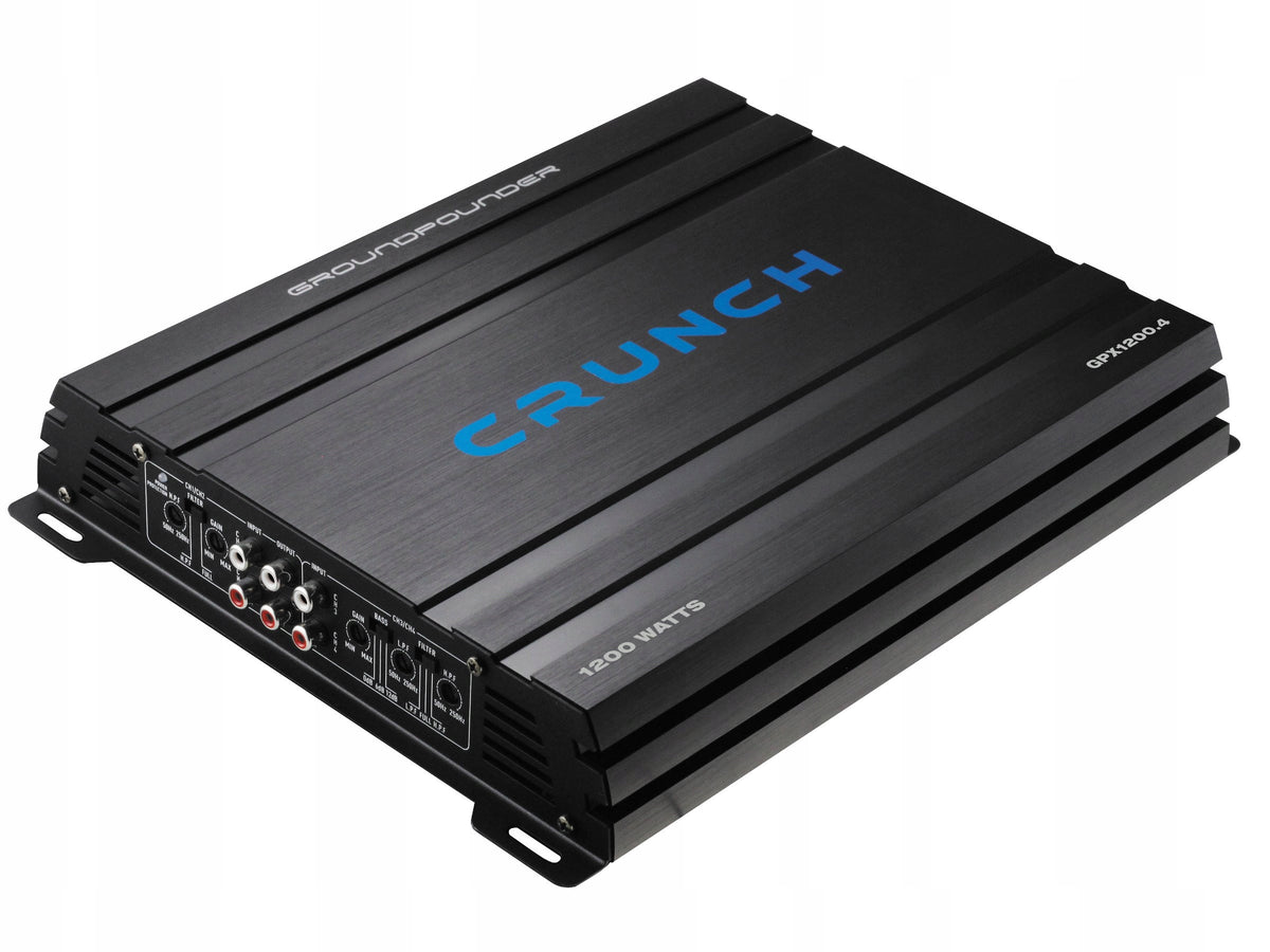 Crunch GPX1200.4 car amplifier strong 4channels 4x150RMS 1200W MAX Brand Crunch