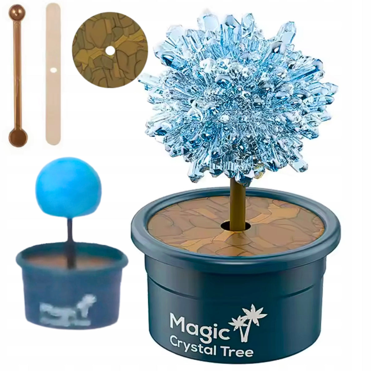 Crystal Breeding Set Magic Tree Crystal Flower Pot Video