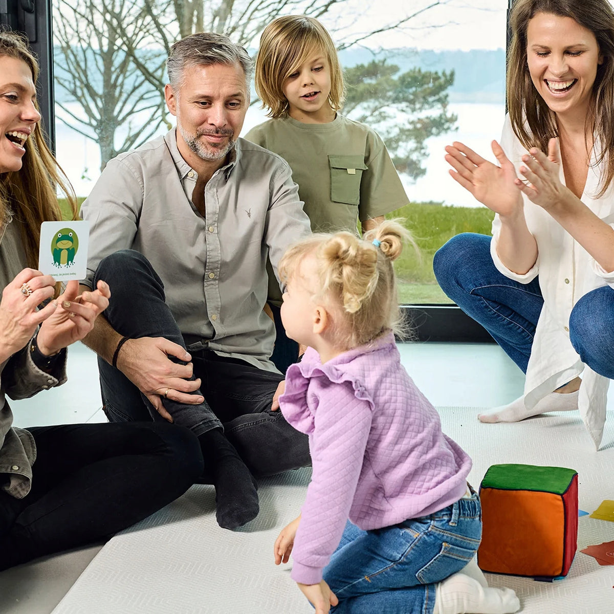 Cube of Asset - Learning through play Card Game for Children +2 years CARDS Manufacturer code Gra edukacyjna dla dzieci kostka aktywności
