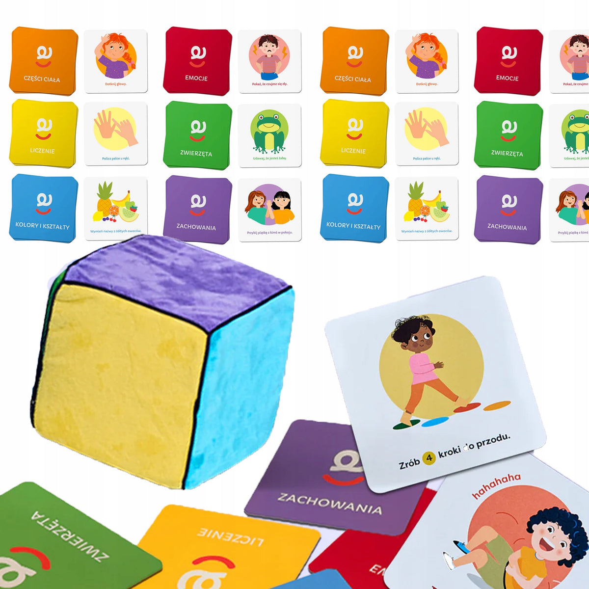 Cube of Asset - Learning through play Card Game for Children +2 years CARDS Packaging status original