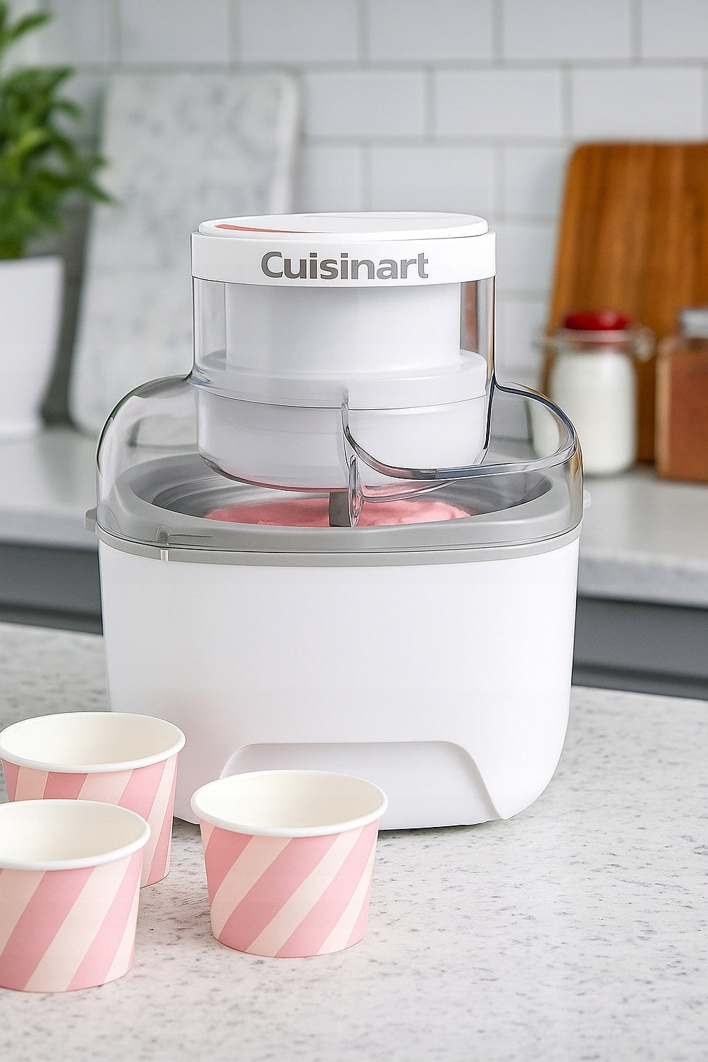Cuisinart Solo Scops Sorbet Ice Cream Machine Homemade Yoghurt Ice Cream Summer Spring Manufacturer code ICEM-10E