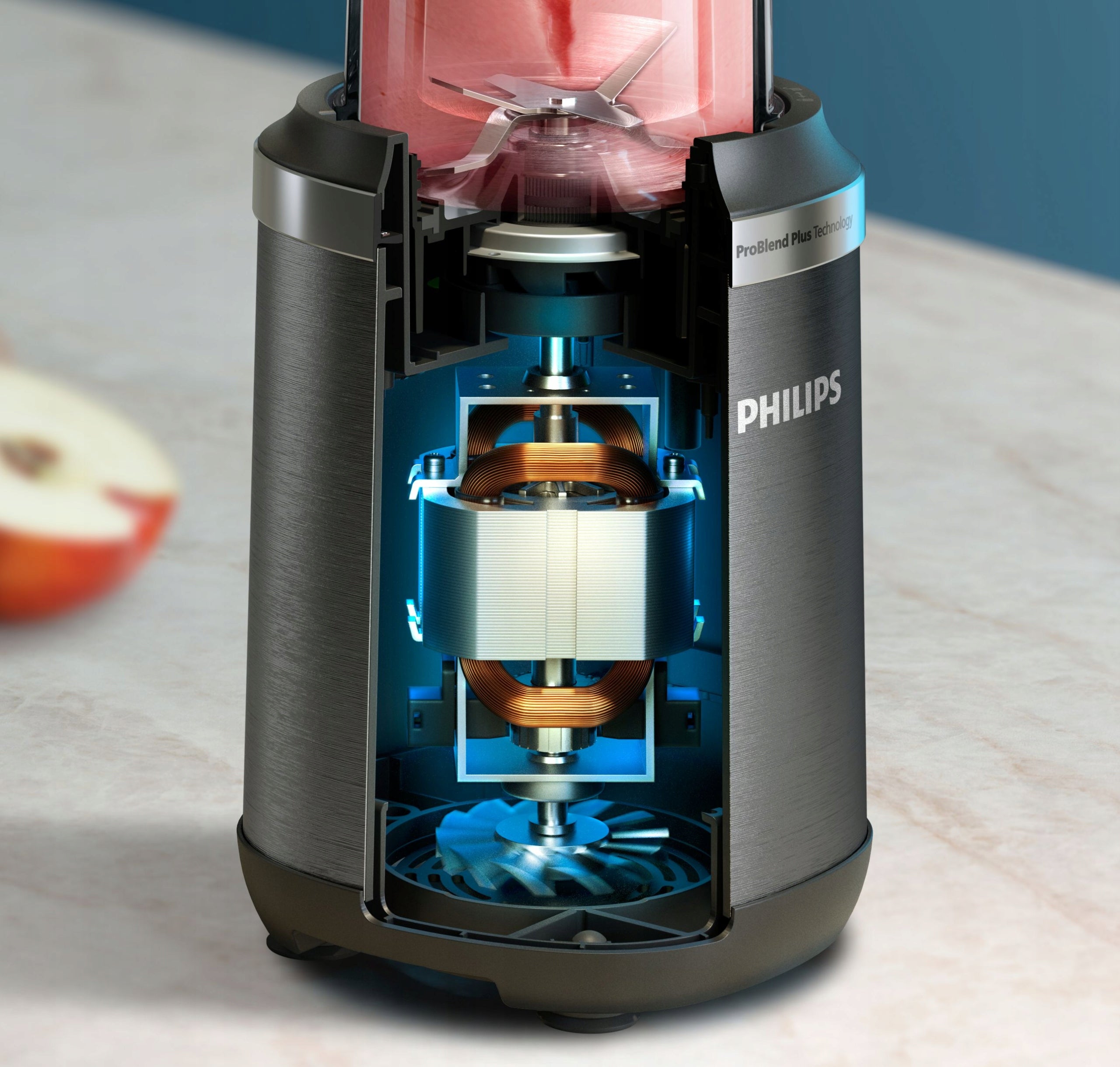 Cup Blender 1000W Series 5000 Philips ProBlend Plus HR2766/00 Model HR2766 00