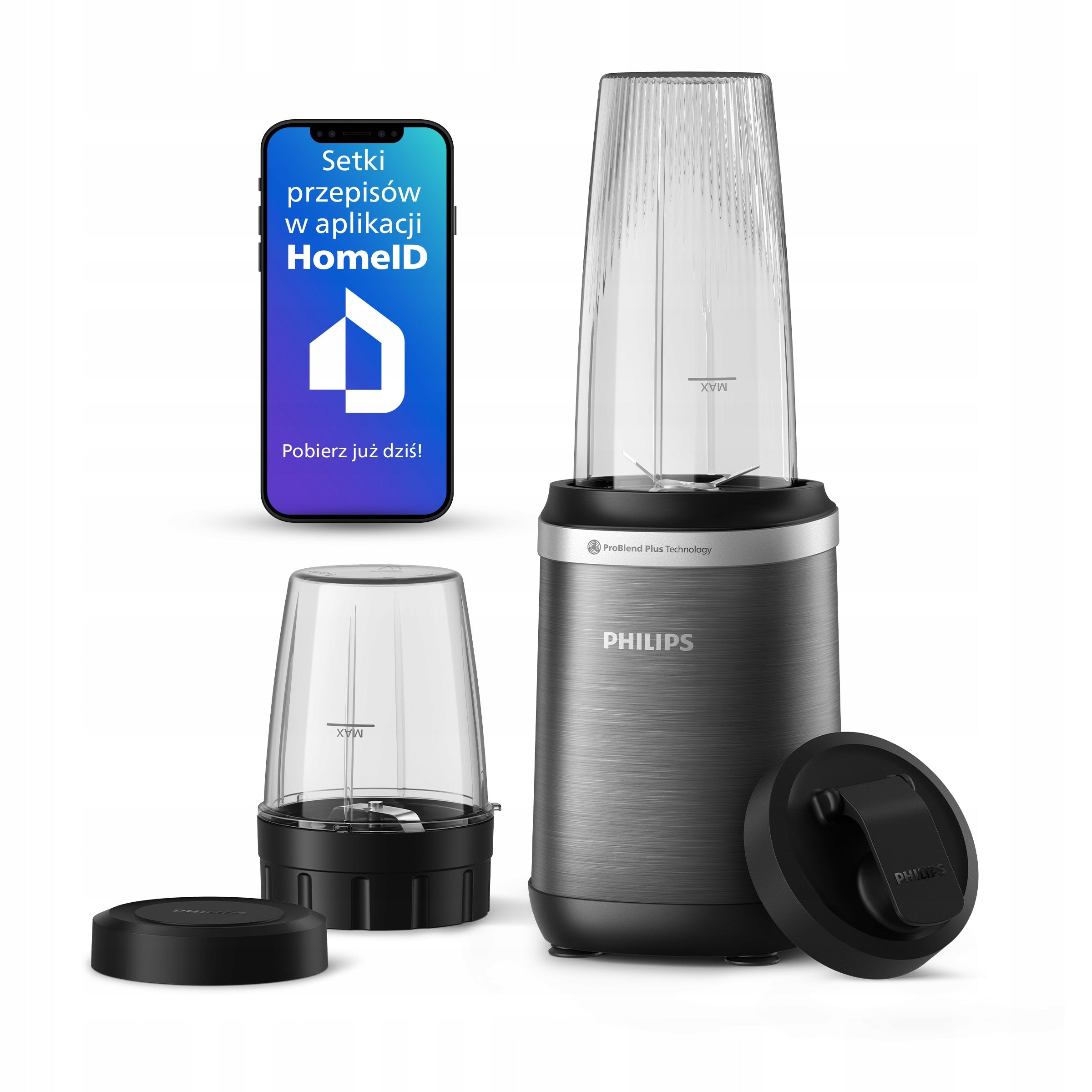 Cup Blender 1000W Series 5000 Philips ProBlend Plus HR2766/00