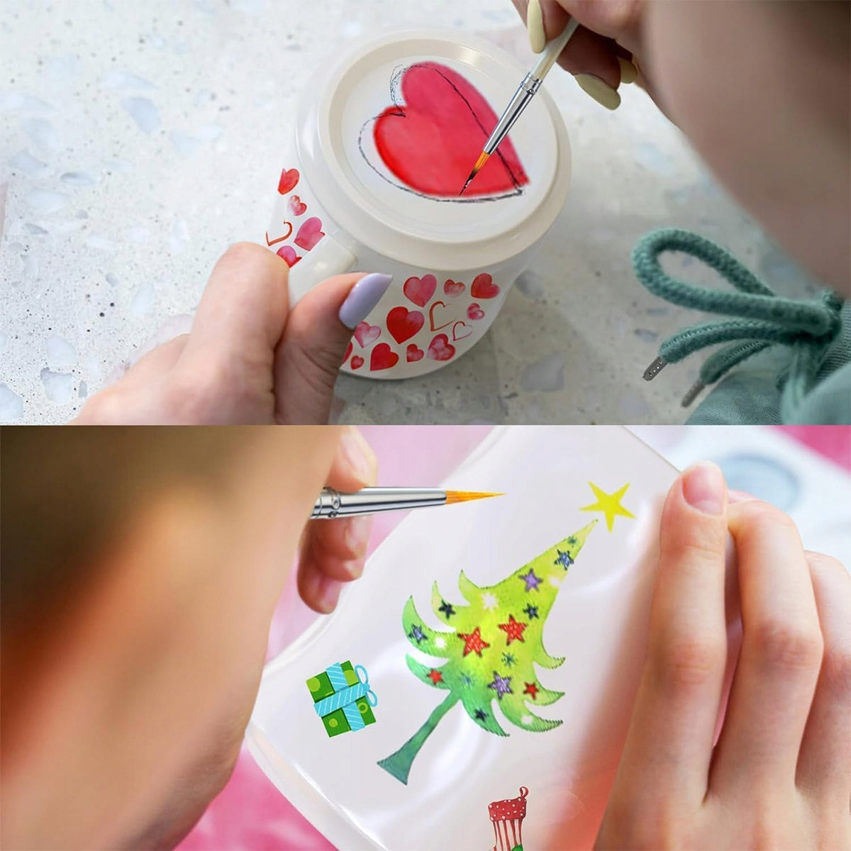 Cup Painting Kit Ceramic Coffee Cup Painting Kit Brand no brand