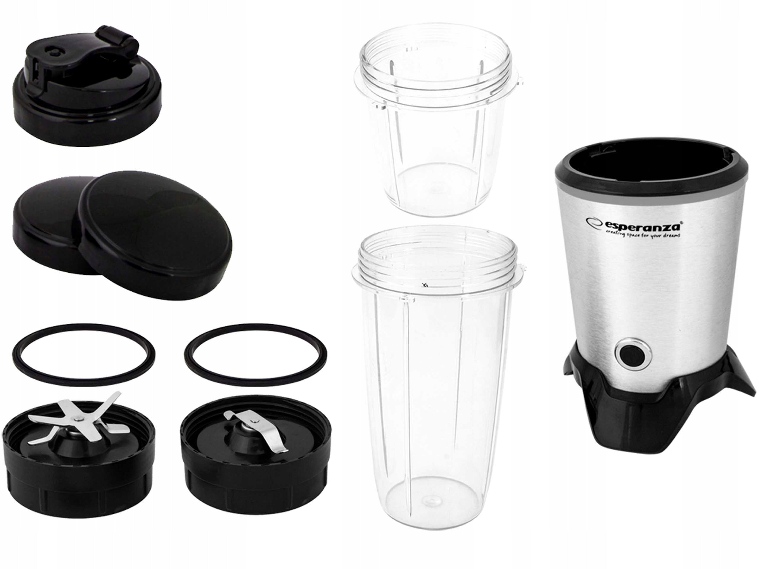 Cup blender Esperanza EKM028 Nutri Master 1000 W silver Brand Esperanza