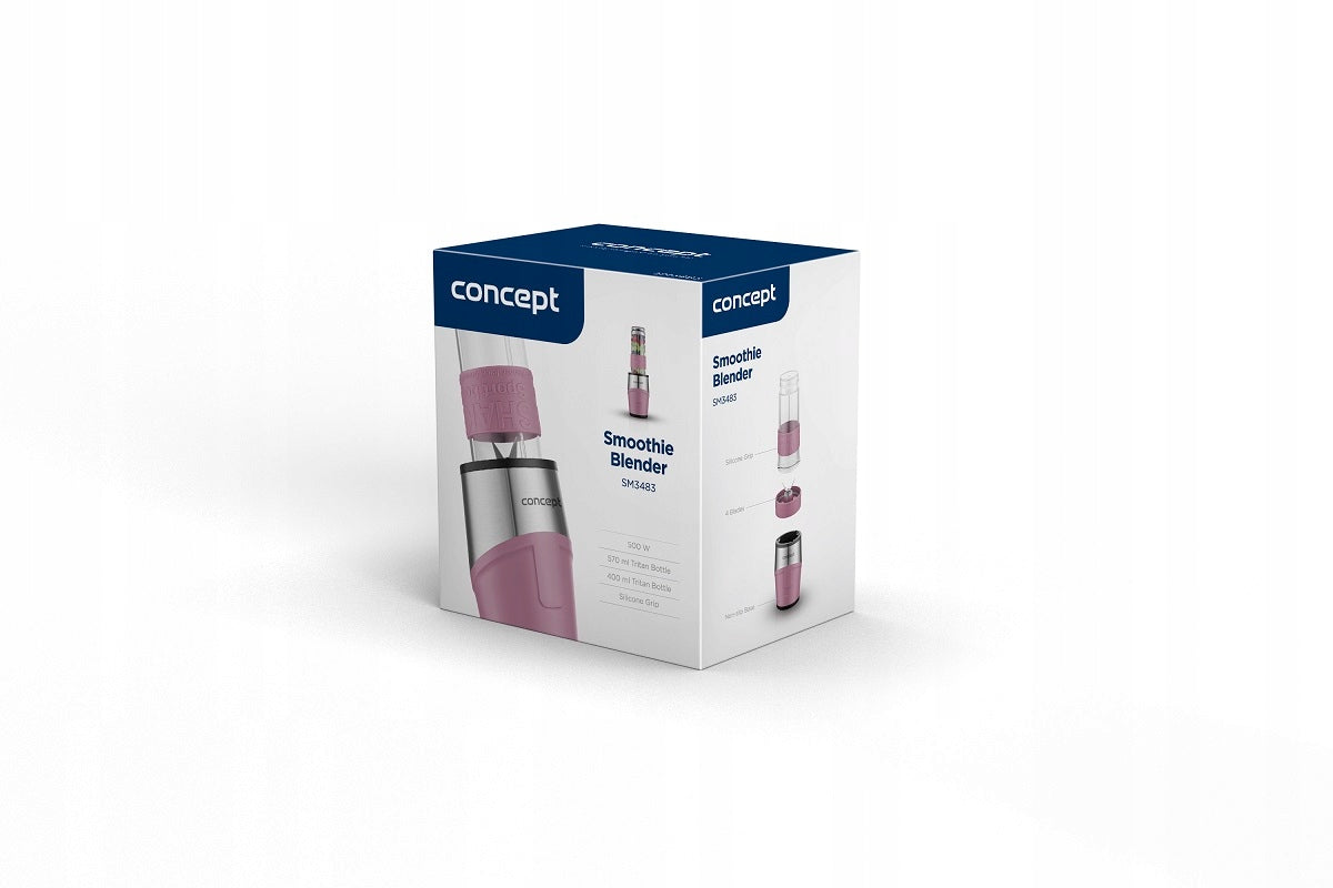 Cup blender Smoothie Concept SM3483 500 W pink Manufacturer code SM3483