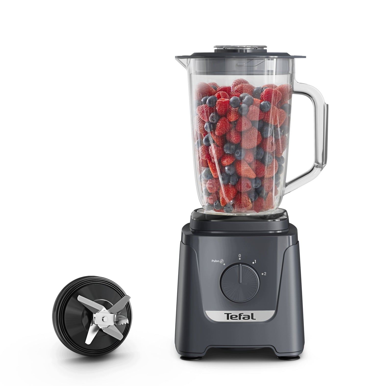 Cup blender TEFAL Blendforce BL585BF0 steel blades ice crushing