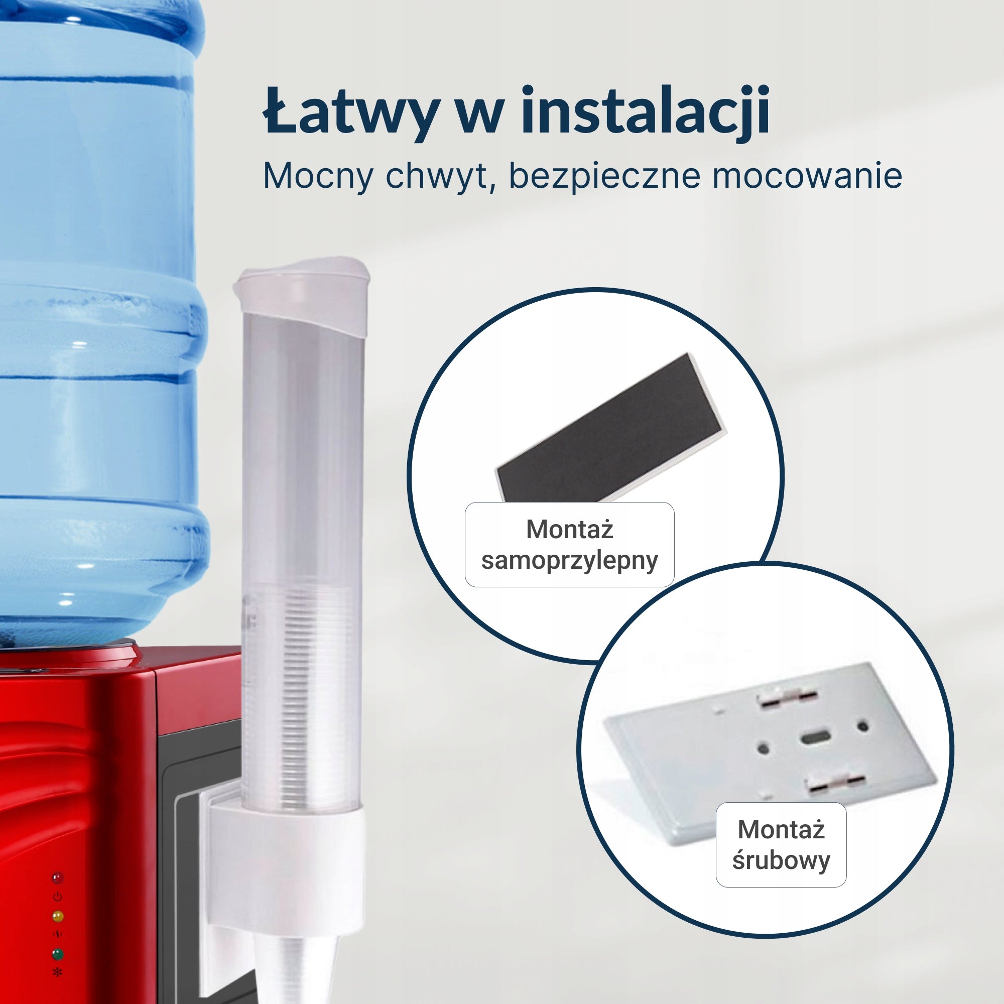 Cup dispenser ViO C1 white - Water cup dispenser - White Manufacturer code ViO C1