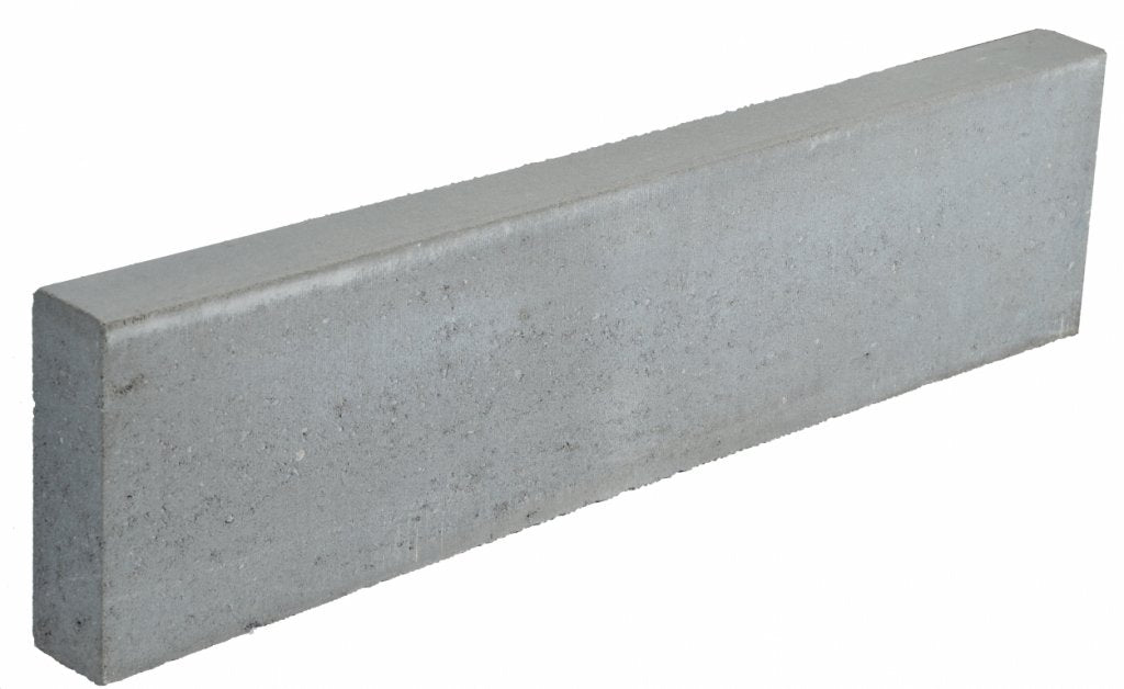 Curb concrete paving edging 100x25x8