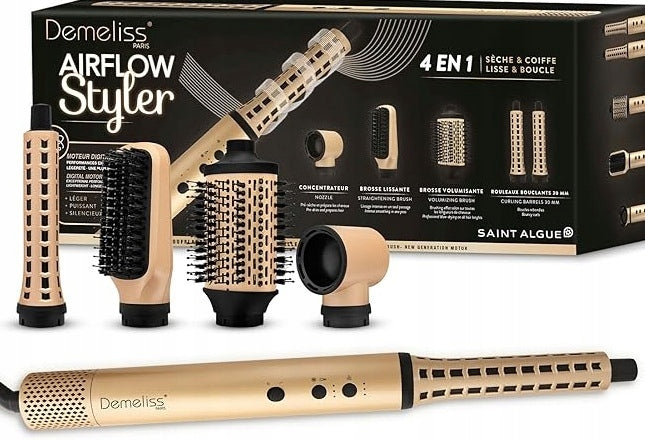Curler-Dryer Styling Kit 4in1 Airflow Styler 1300W Ionization