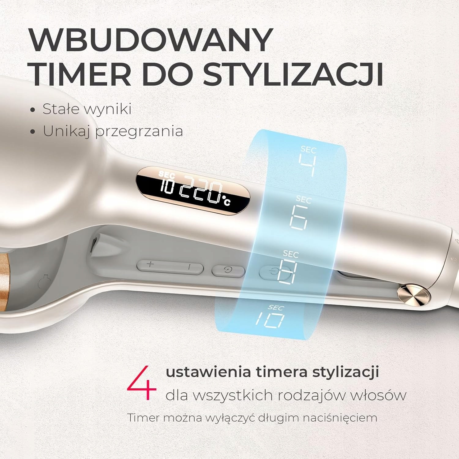 Curler HAIR INVERTER TYMO ROVY COMPACT NEW PINK Manufacturer code ROVY