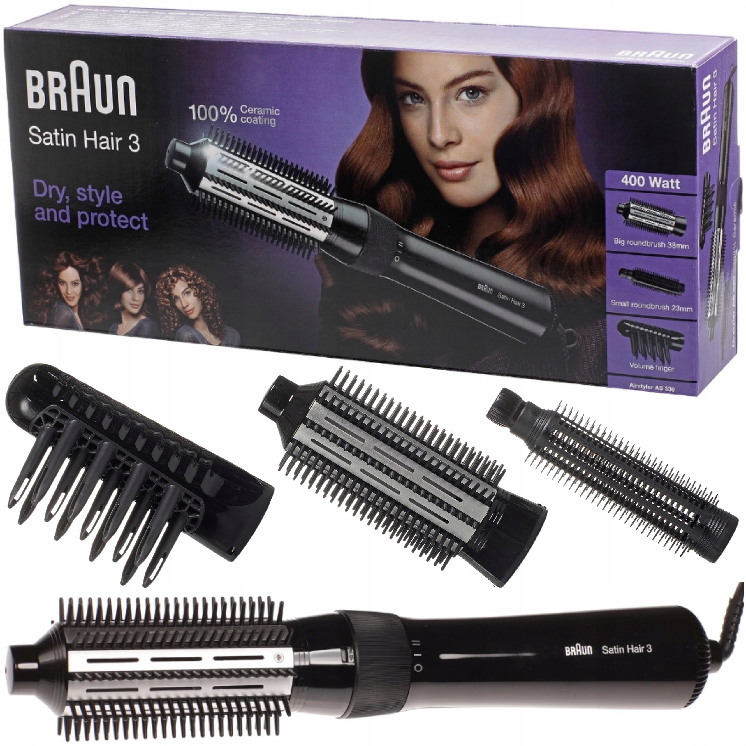 Curler-dryer Braun Satin Hair 3 AS330