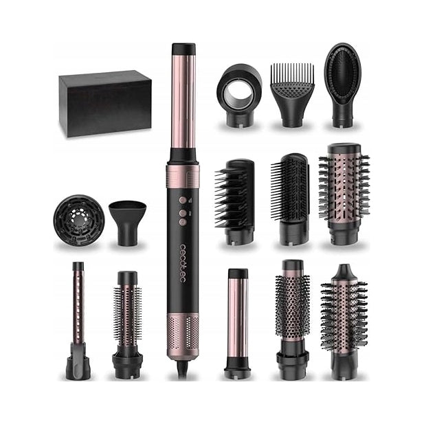 Curler-dryer Cecotec Coanda CeramicCare 14in1 AirGlam Black