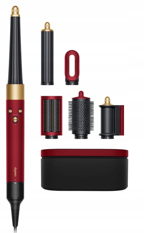 Curler-dryer Dyson Airwrap i.d. Straight+Wavy Velvet red/Gold