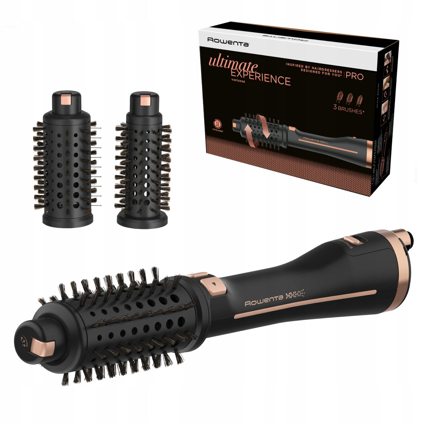 Curler-dryer ROWENTA Ultimate Experience CF9620 keratin cap 750W Brand Rowenta
