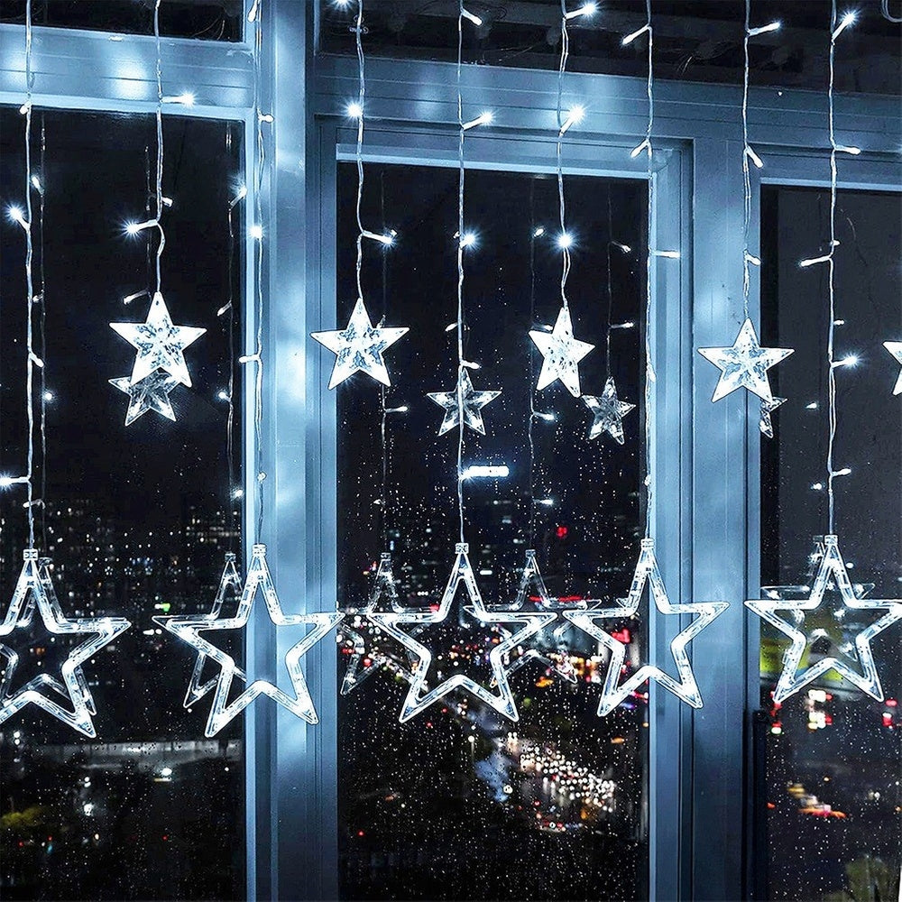 Curtain LIGHT outdoor garland for facades house lamps 120LED 2,5 m Packaging status original