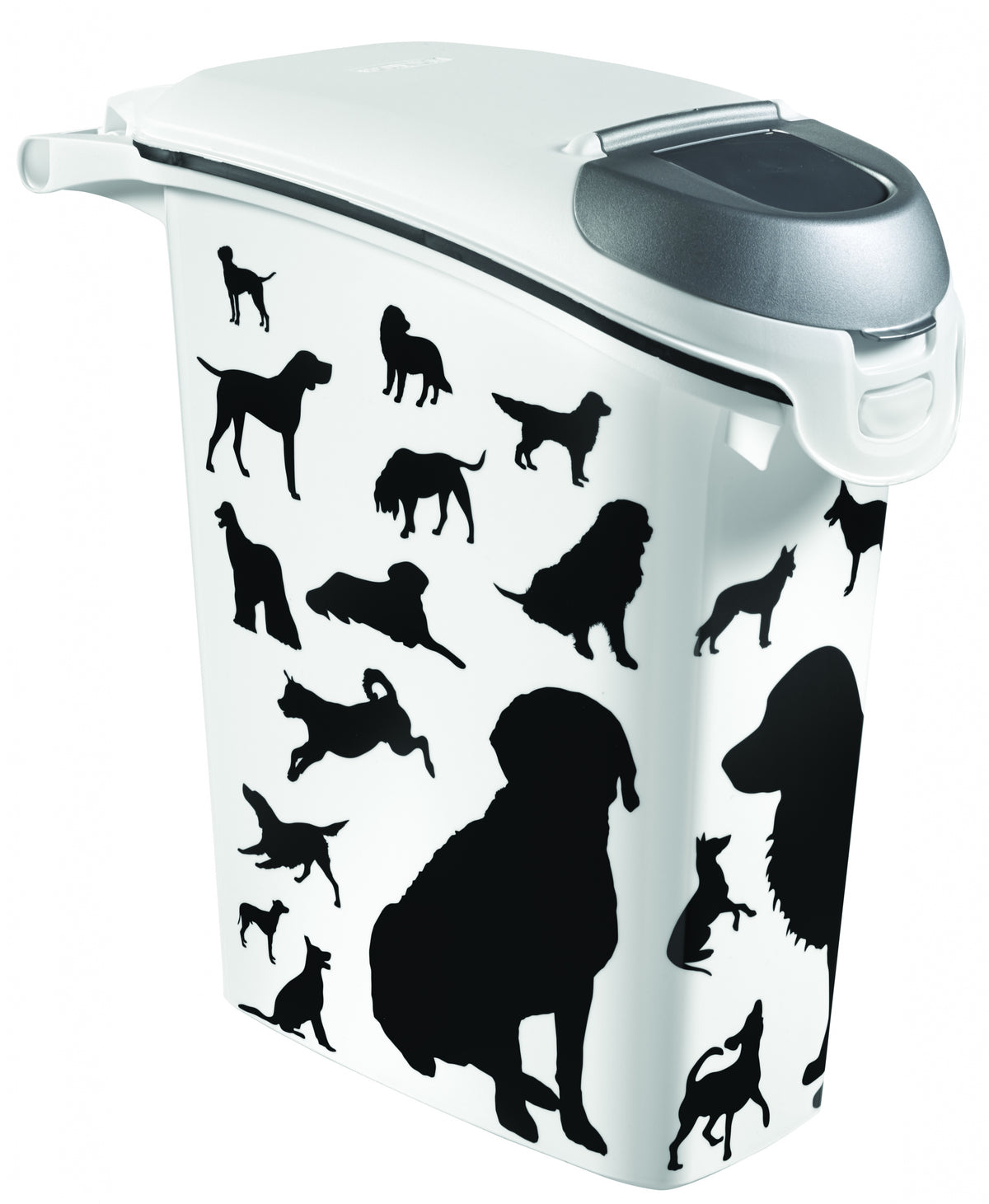 Curver Food container 10kg / 23L black/grey 210341 Brand Curver