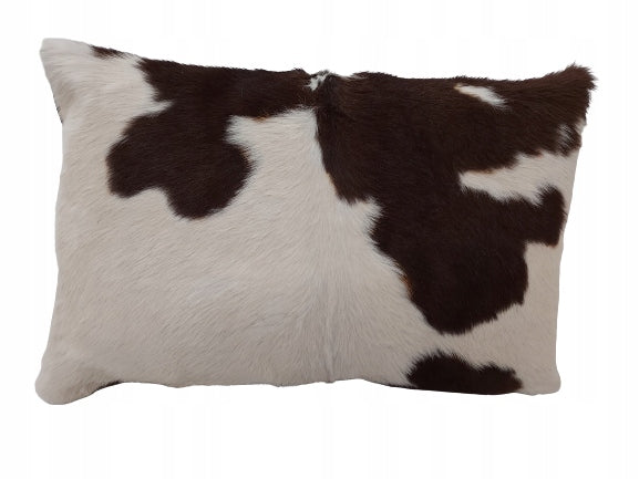 Cushions Decorative Cowhide Leather 60x40 Natural
