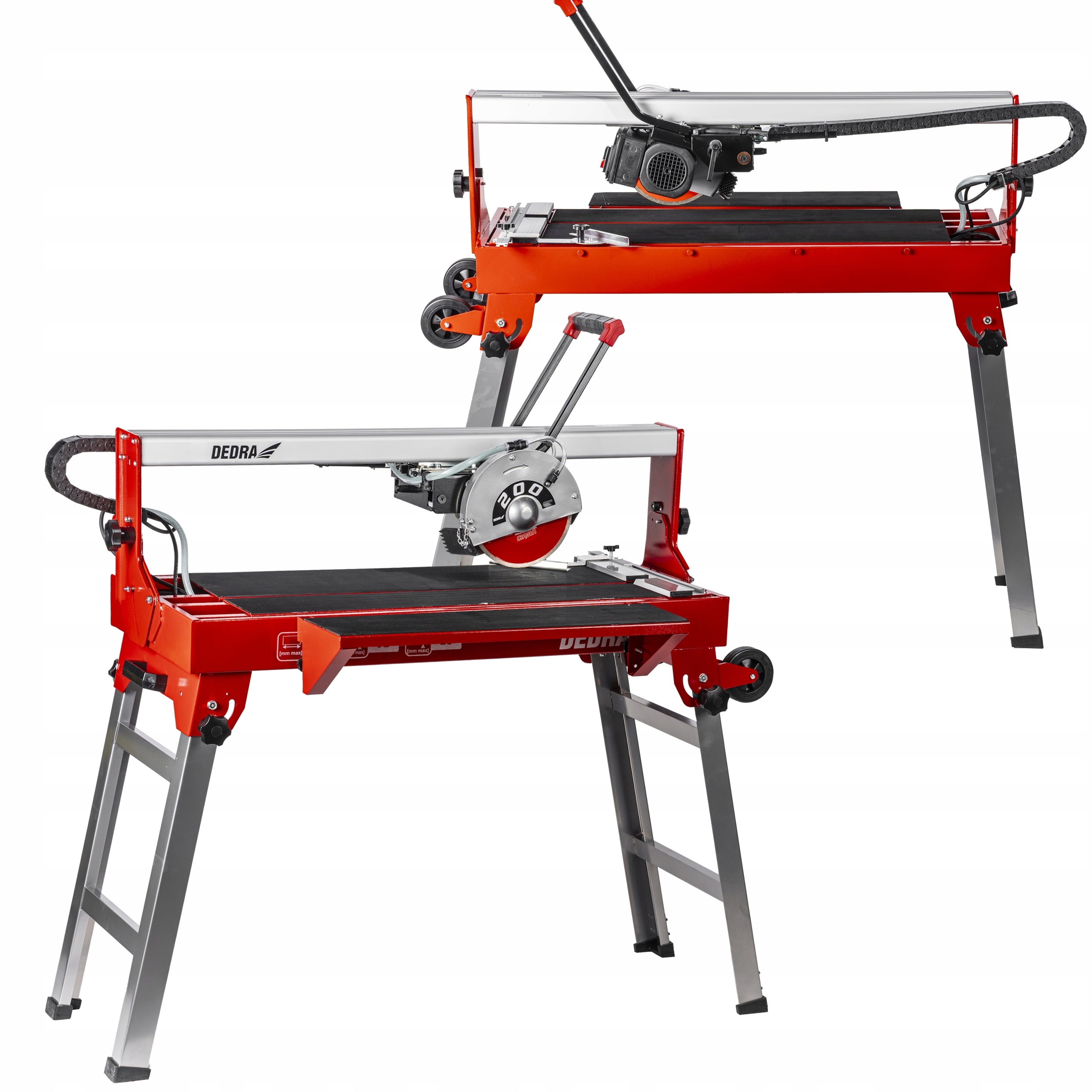 Cutter for Tiles DEDRA Table Wet Cutting Glaze 800W 720mm