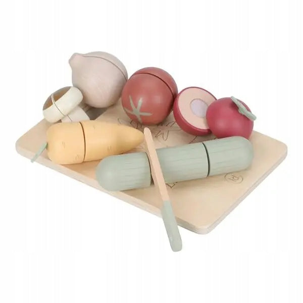 Cutting board with vegetables FSC Little Dutch