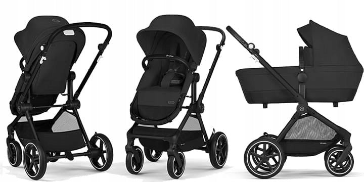 Cybex Eos Lux Multifunction Stroller + 2in1 Seashell Beige Gondola (Taupe) Manufacturer code 4063846368570
