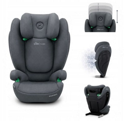 Cybex Solution B I-Fix Car Seat 15 - 50 kg Steel Grey