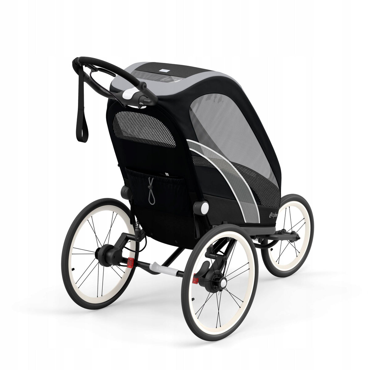 Cybex Zeno One Box All Black Bike Trailer Running Cart Manufacturer code 521000327