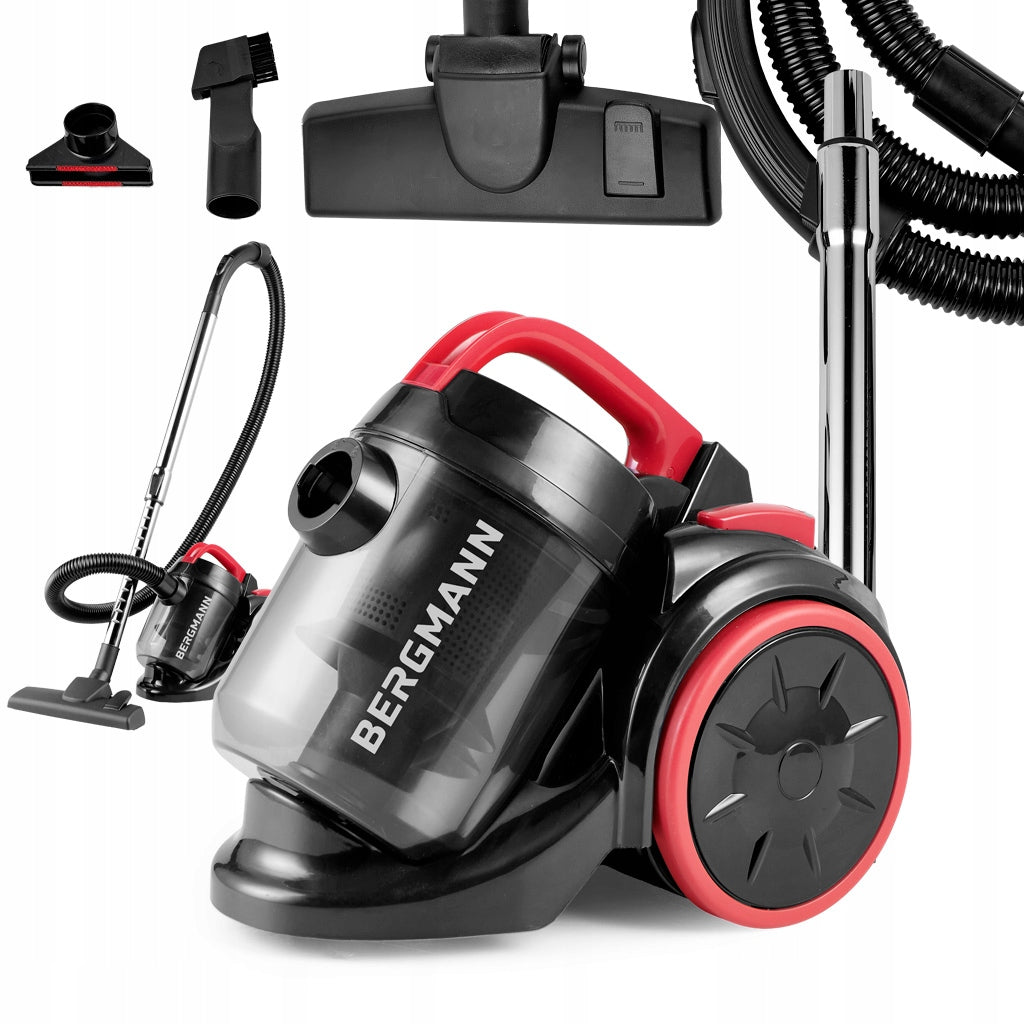 Cyclone Bagless Vacuum Cleaner BERGMANN 3500 W 3L HEPA Filter