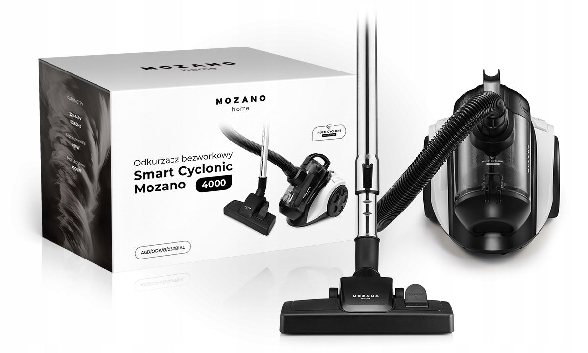 Cyclone VACUUM CLEANER 4000W BAGLESS TURBO BRUSH HEPA FILTER 15in1 MOZANO Brand Mozano