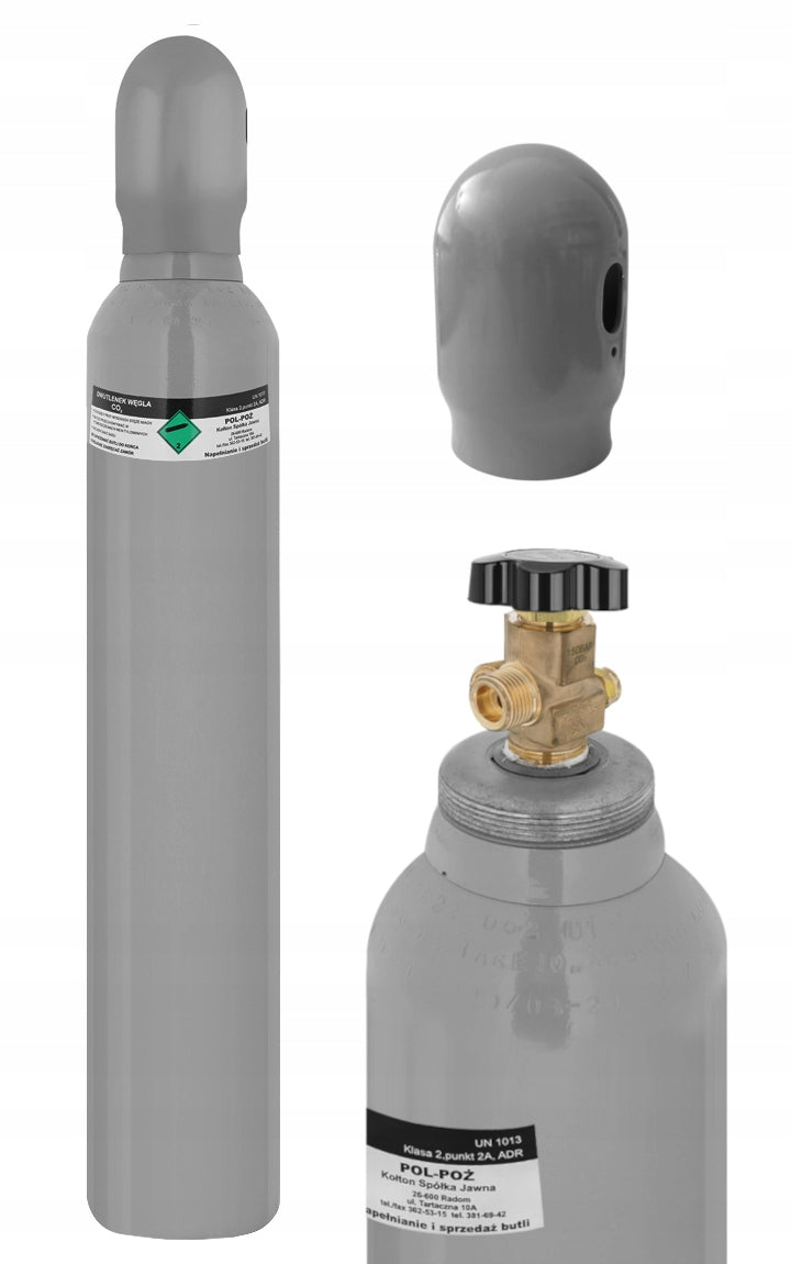 Cylinder CO2 8L 6KG FULL! with siphon tube / SIPHON