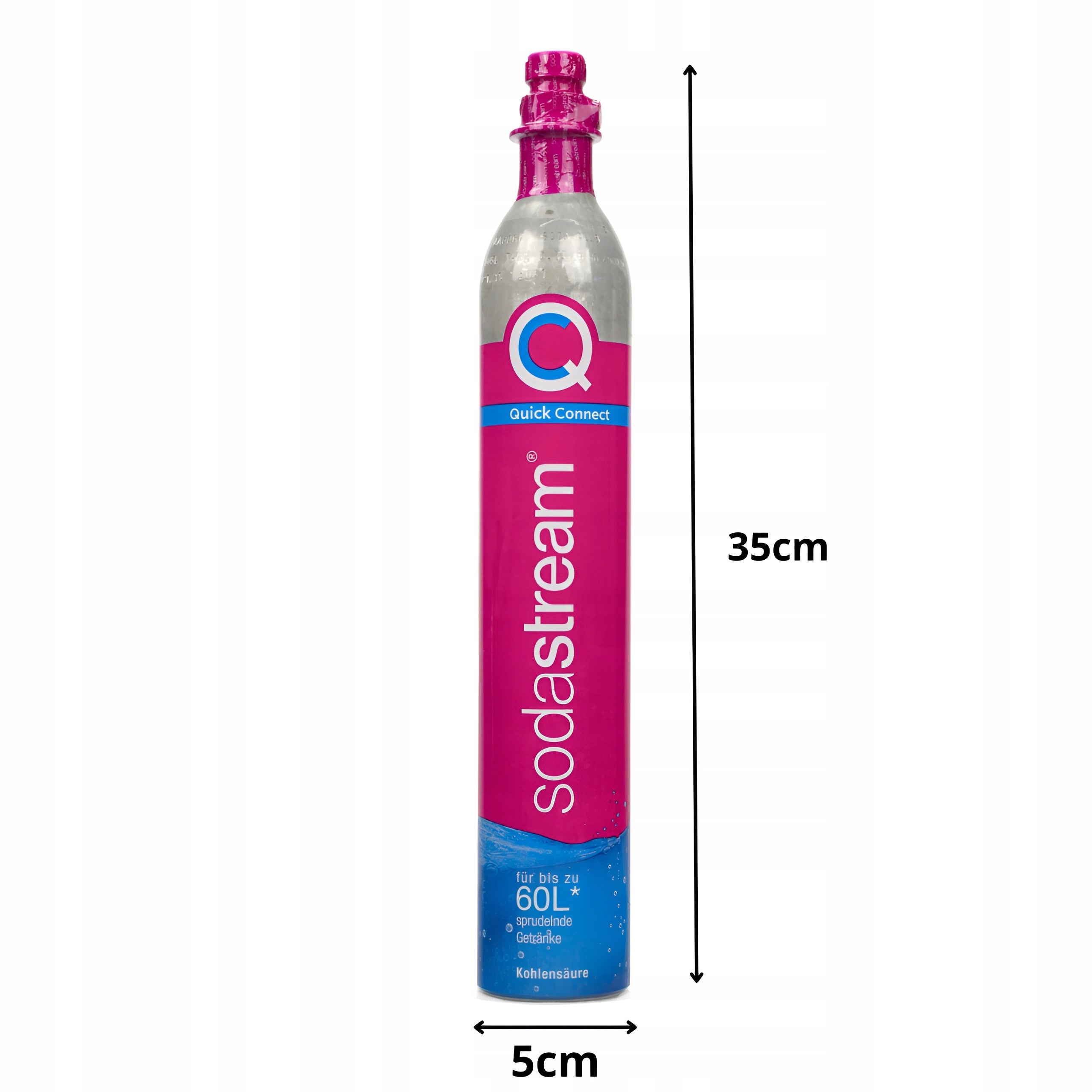 Cylinder CO2 Cylinder SodaStream Quick Connect TERRA NEW ! + CARTON Manufacturer code BUTLA DO SATURATORA BUTLA Z GAZEM CO2