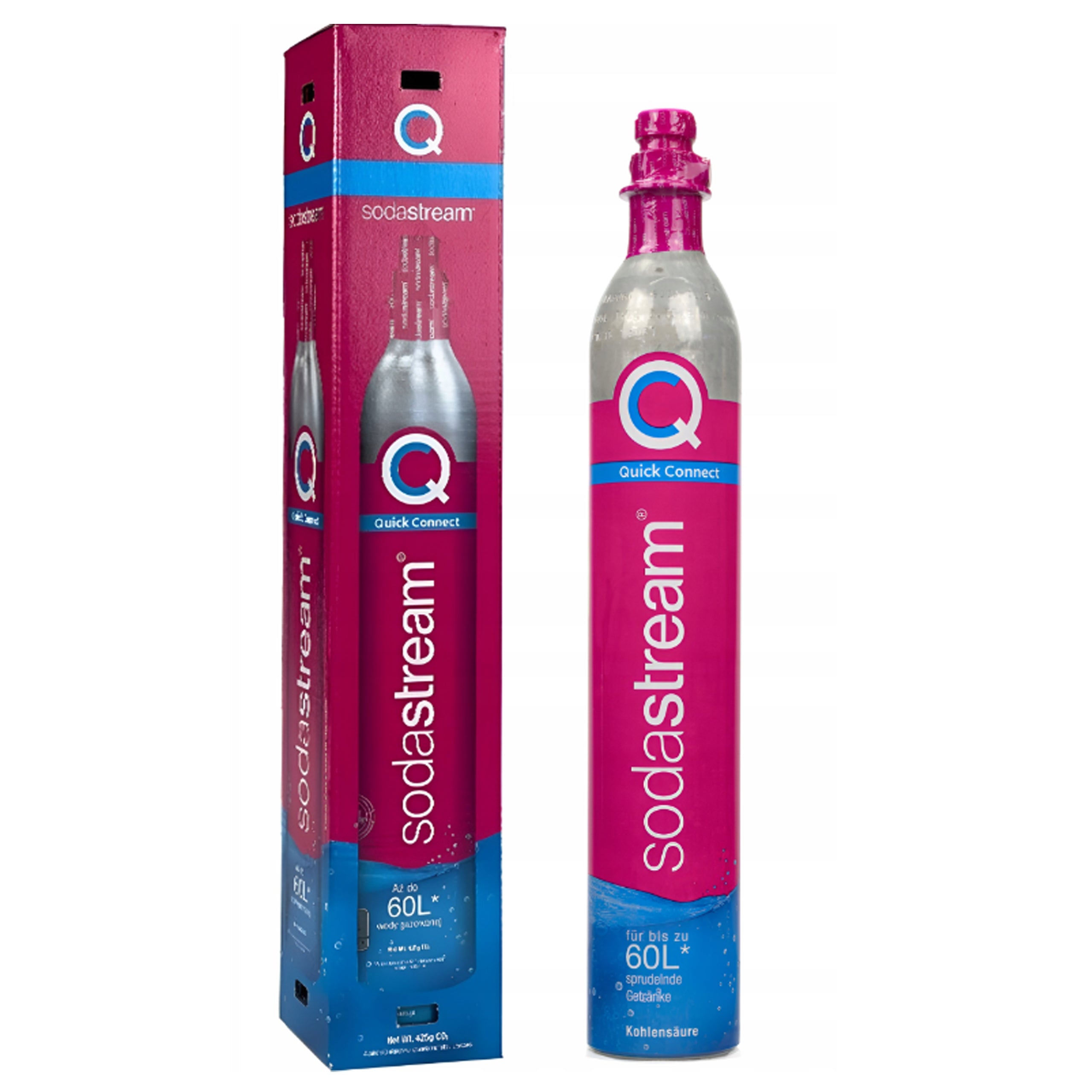 Cylinder CO2 Cylinder SodaStream Quick Connect TERRA NEW ! + CARTON