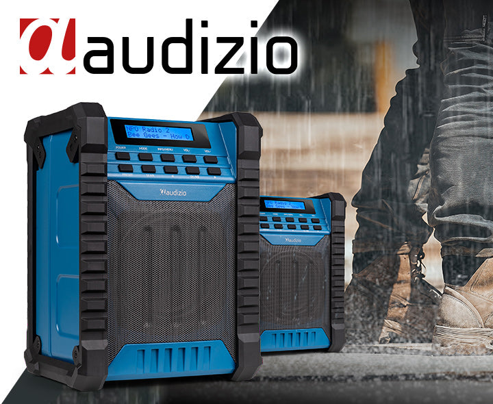 DAB FM Radio 100W Dustproof IP54 For Building Bluetooth Speaker Battery Packaging status original