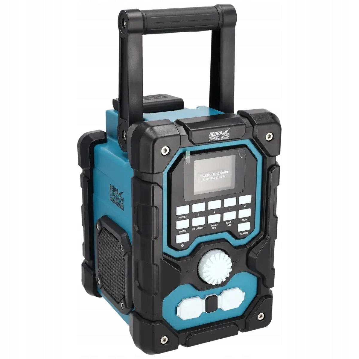 DAB+/FM radio rechargeable bluetooth 18V USB DEDRA SAS+ALL DED7006BT