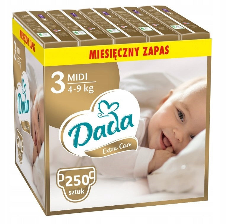 DADA Diapers size 3 Extra Care MIDI 250 pcs.