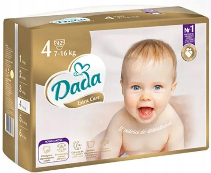 DADA Diapers size 4 Extra Care weight 7-16 kg 42 pcs.