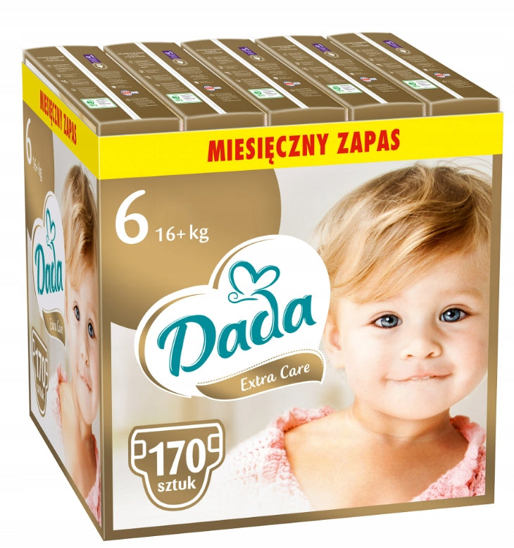 DADA Extra Care size 6 Diapers 170pcs