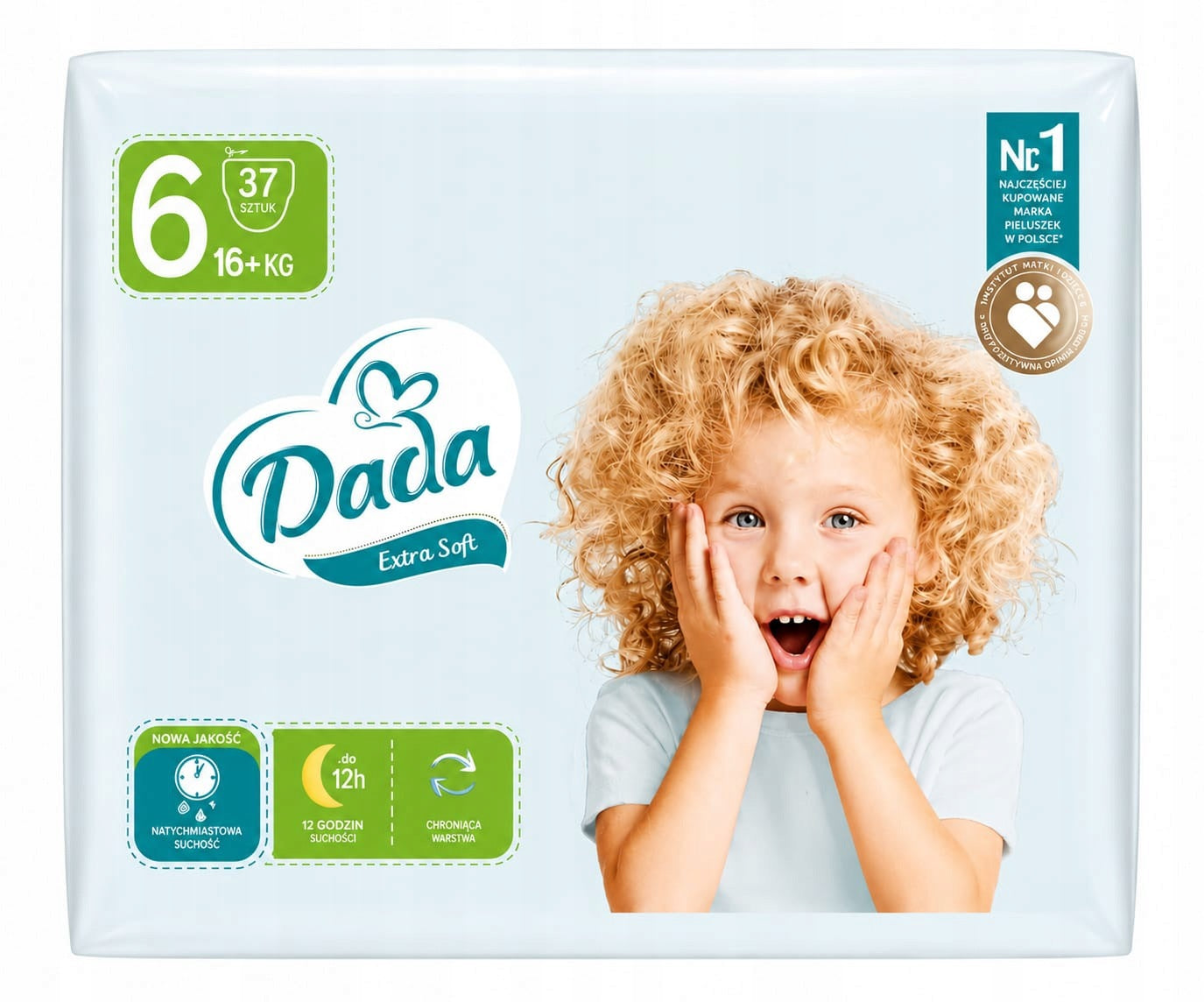 DADA Extra Soft 6 disposable diapers 16+ kg 37 pcs.