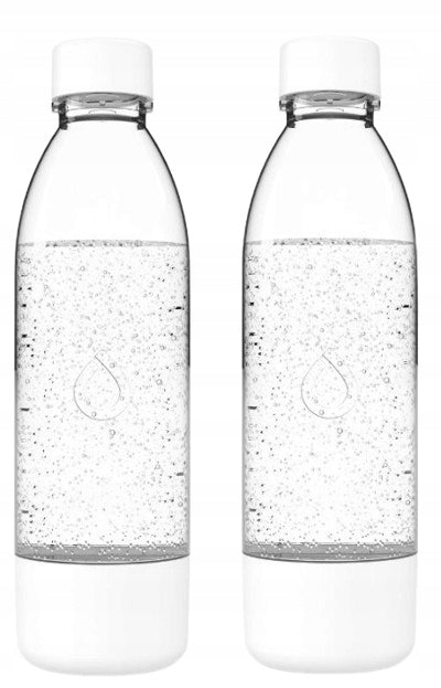 DAFI PushAir saturator with CO2 cartridge + 2 bottles for saturator 0,7 l white Product weight with unit packaging 2 kg