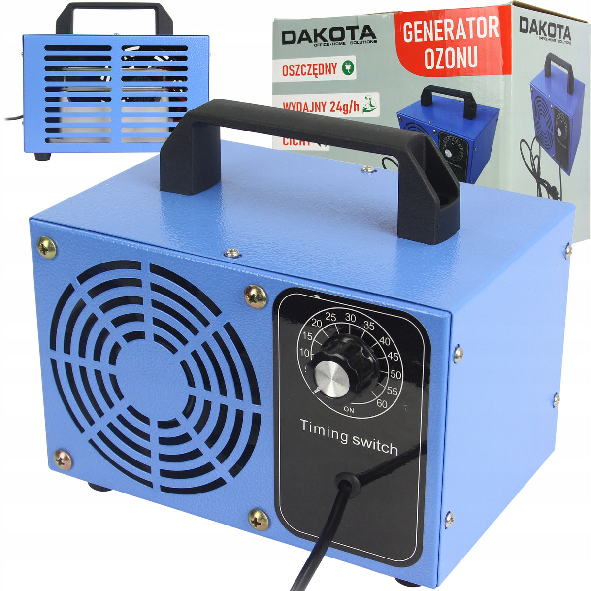 DAKOTA OZONATOR 24000MG/H WITH TIMER FUNCTION - ANTIBACTERIAL CASUISTRY Medical device no