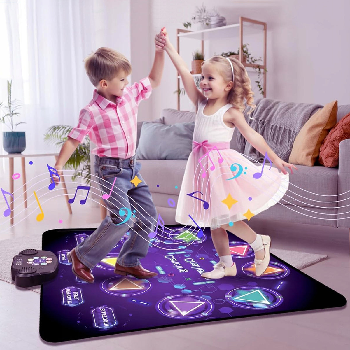 DANCE MAT INTERACTIVE DANCE MAT PARENT-CHILD BLUETOOTH 3 MODES Product weight with unit packaging 1.2 kg