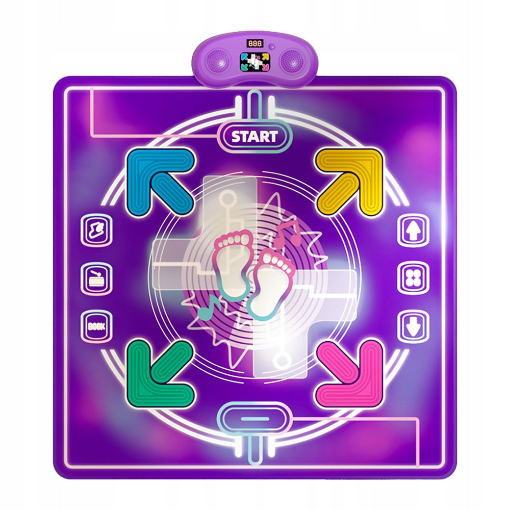 DANCE MAT INTERACTIVE MUSIC MAT FOR BLUETOOTH 4IN1 Color multicolor