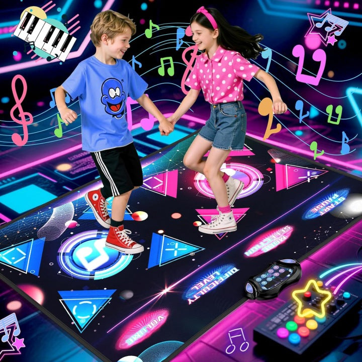 DANCE MAT MUSIC DANCE FOR CHILDREN SINGLE VS. DOUBLE Manufacturer code Mata taneczna muzyczna