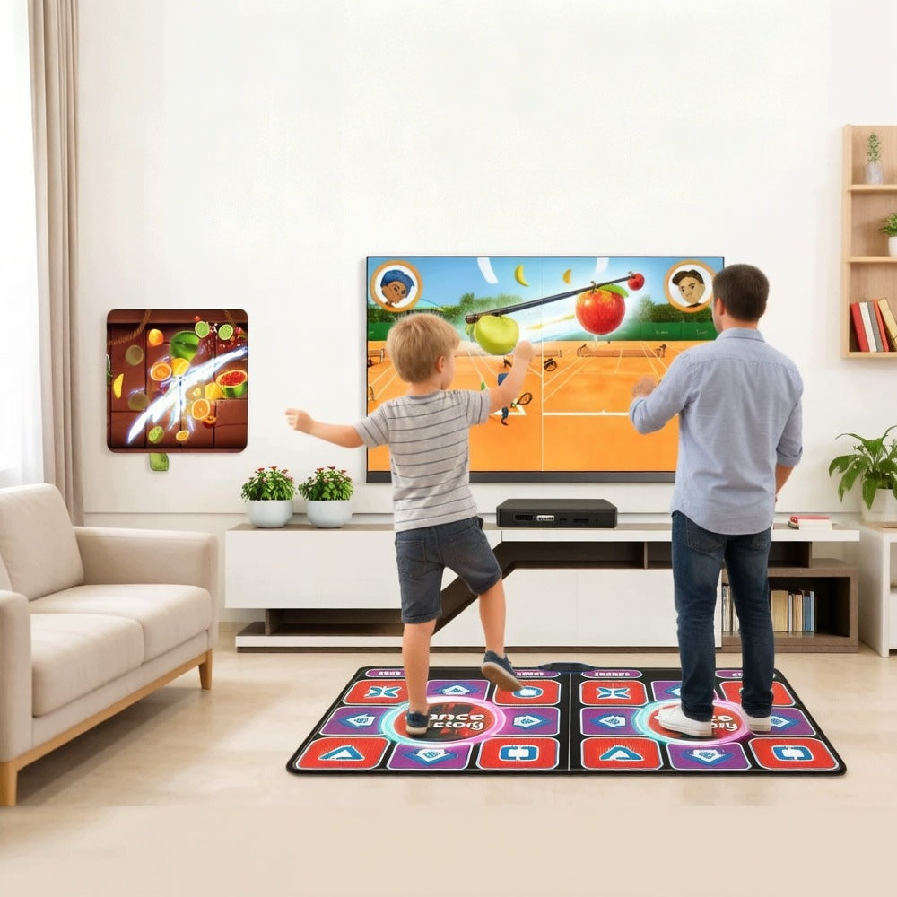DANCE MAT MUSIC GAME KIDS 200 GAMES HDMI PLUG AND USE Minimum kid's age 3