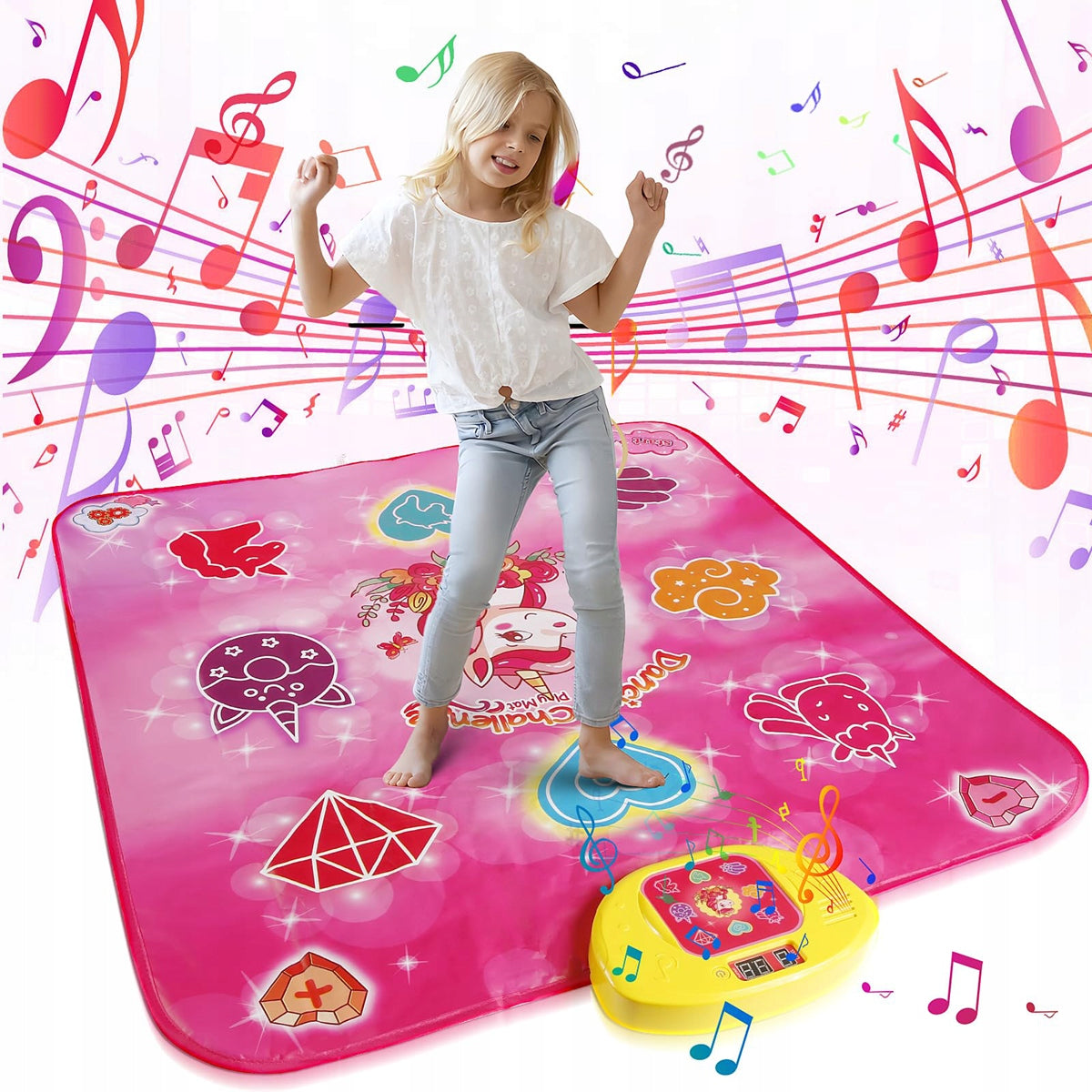 DANCE MAT MUSIC MAT WITH LED LIGHTS, GIFTS FOR GIRLS Brand no brand