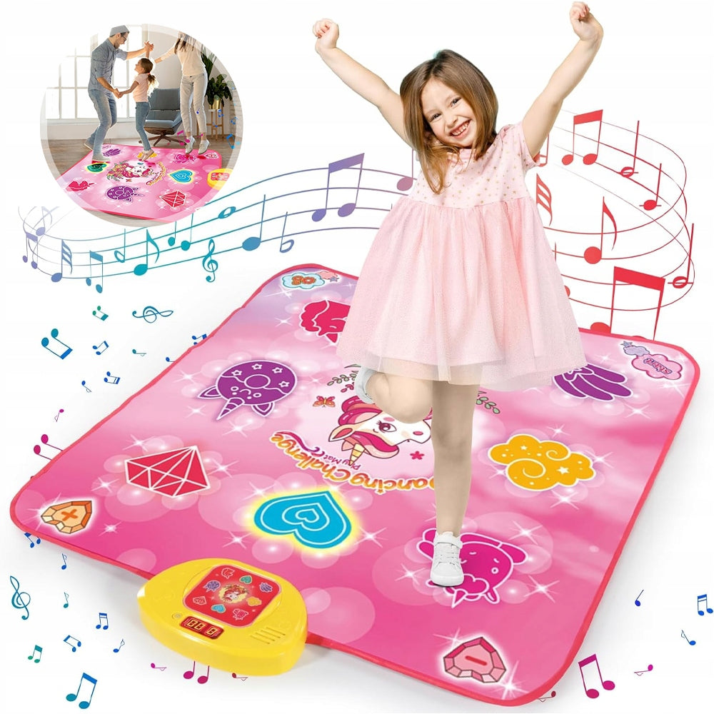 DANCE MAT MUSIC MAT WITH LED LIGHTS, GIFTS FOR GIRLS