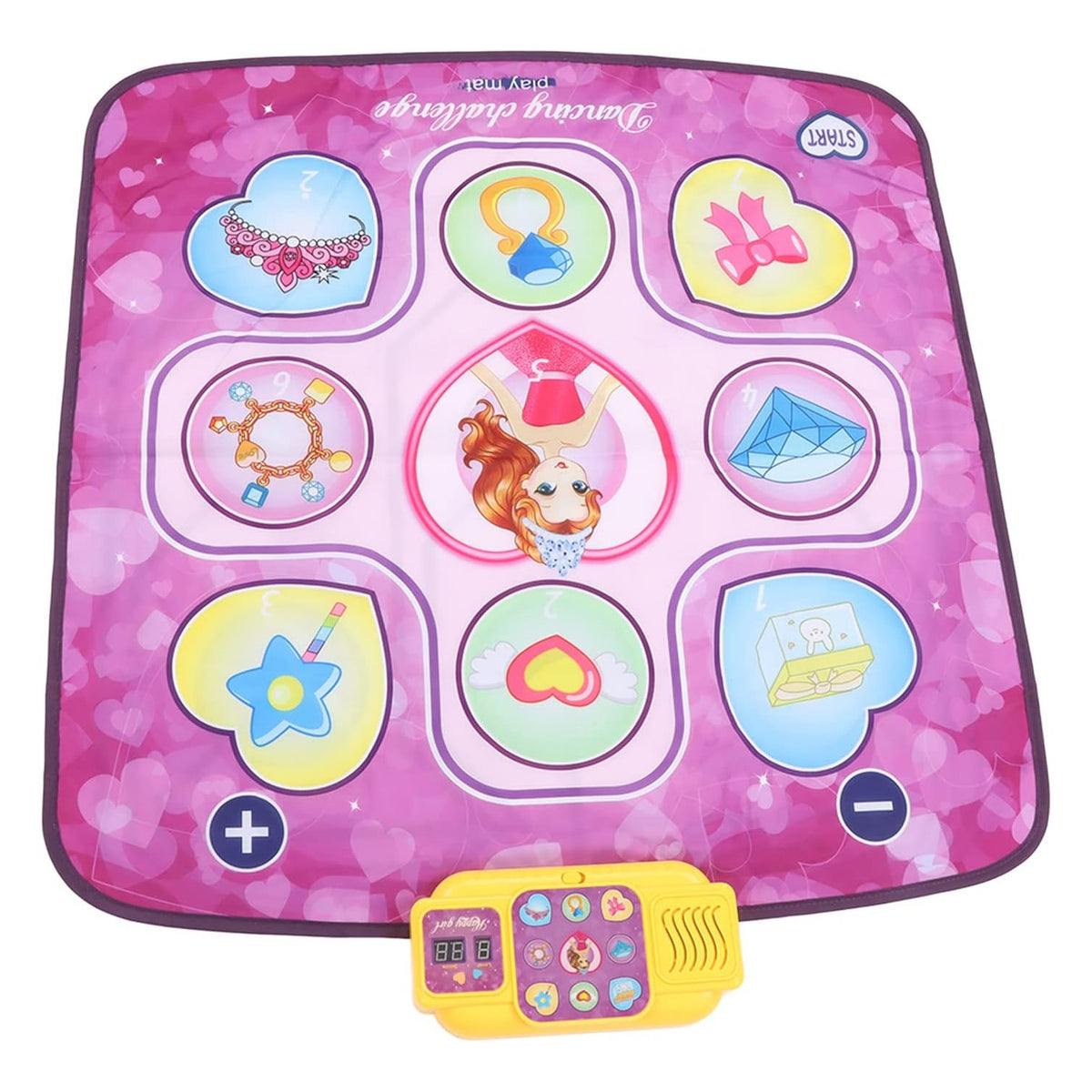 DANCE MAT MUSICAL ARCADE GAME KEYBOARD DANCING MUSIC BLUETOOTH CONNECTION Manufacturer code Dance Mat Musical